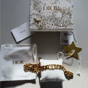 Dior Gold Choker Necklace